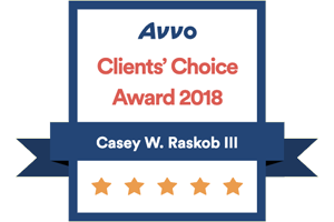 Avvo Client's Choice Award 2018 - Badge